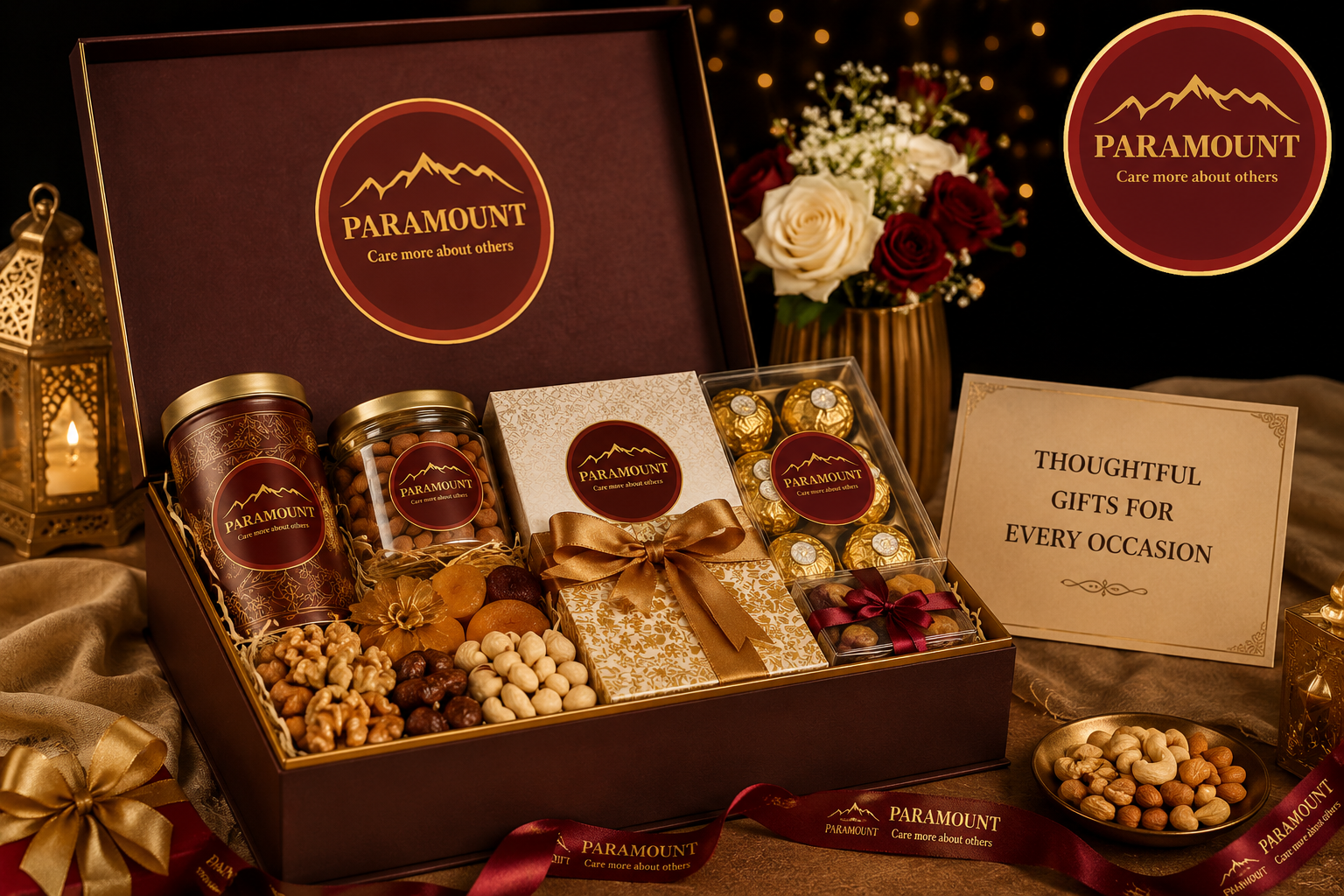 Gift hampers in Gachibowli by Paramount Hampers Hyderabad