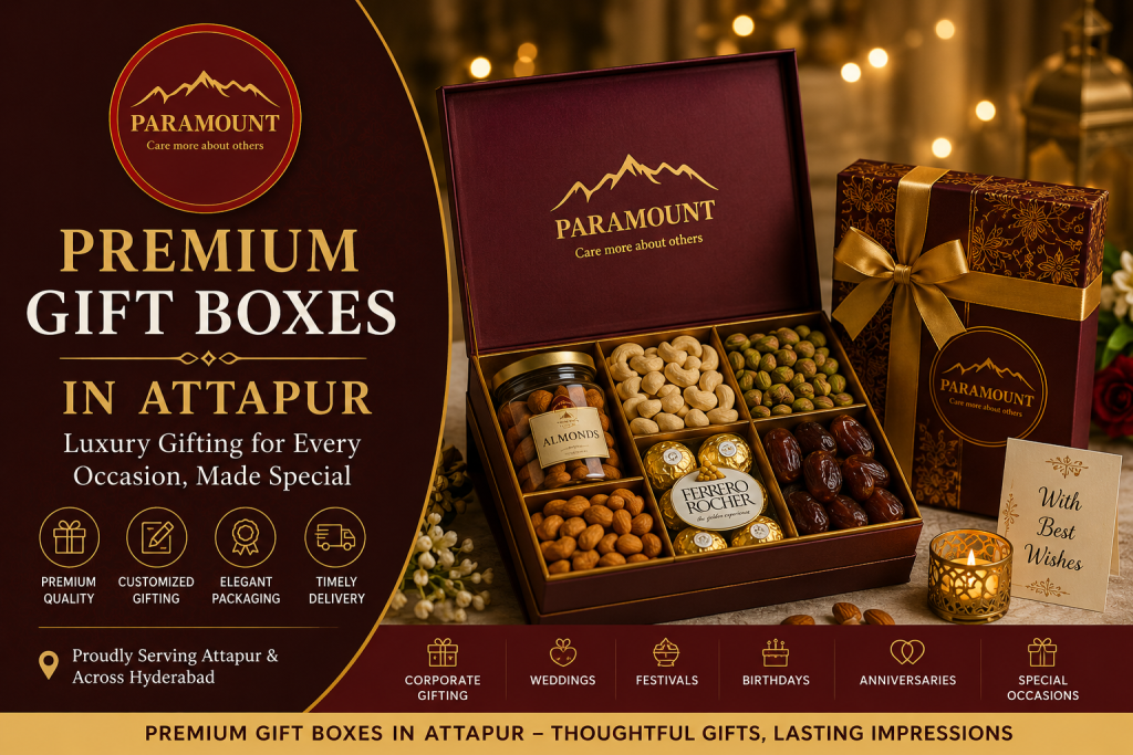 Luxury Premium Gift Boxes in Attapur for Corporate and Personal Gifting
