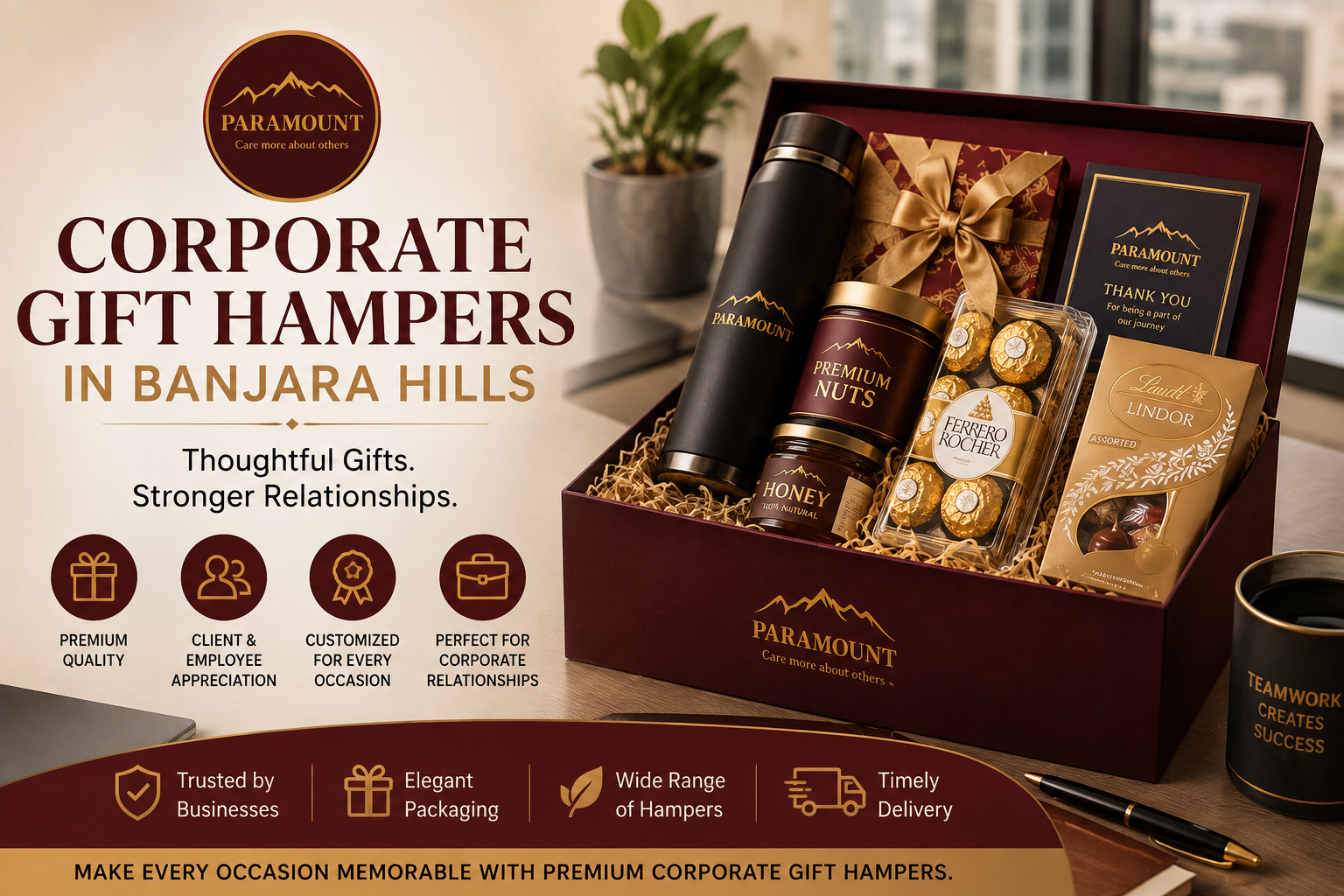 Corporate Gift Hampers in Banjara Hills for clients employees and business partners