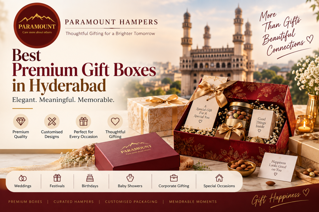 Best Premium Gift Boxes in Hyderabad by Paramount Hampers
