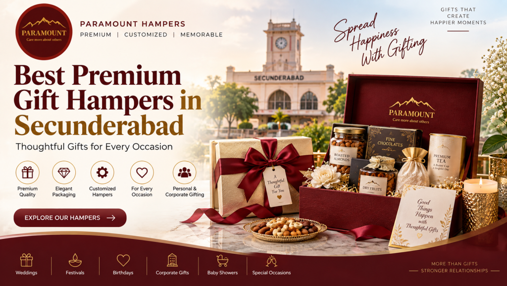 Best Premium Gift Hampers in Secunderabad by Paramount Hampers