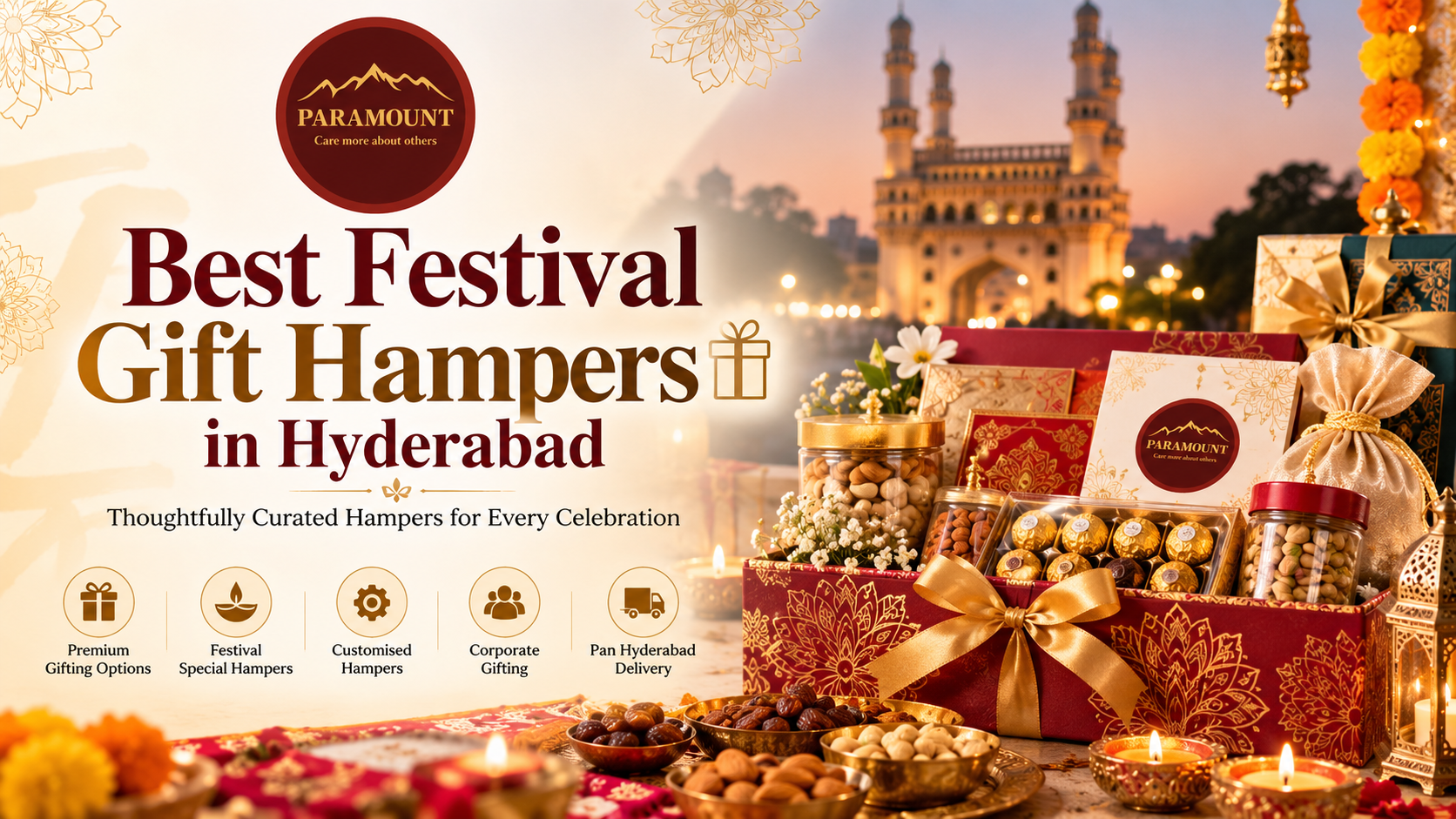 Best Festival Gift Hampers in Hyderabad by Paramount Hampers
